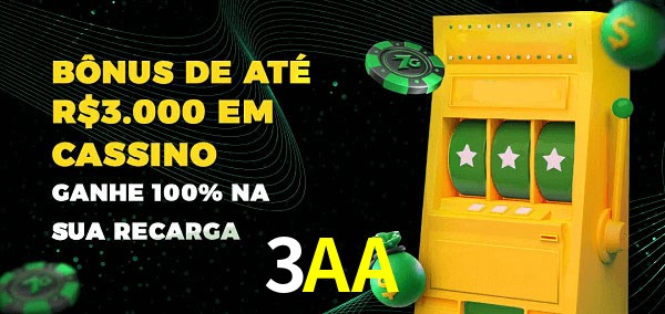 3AA melhor bônus de depósito